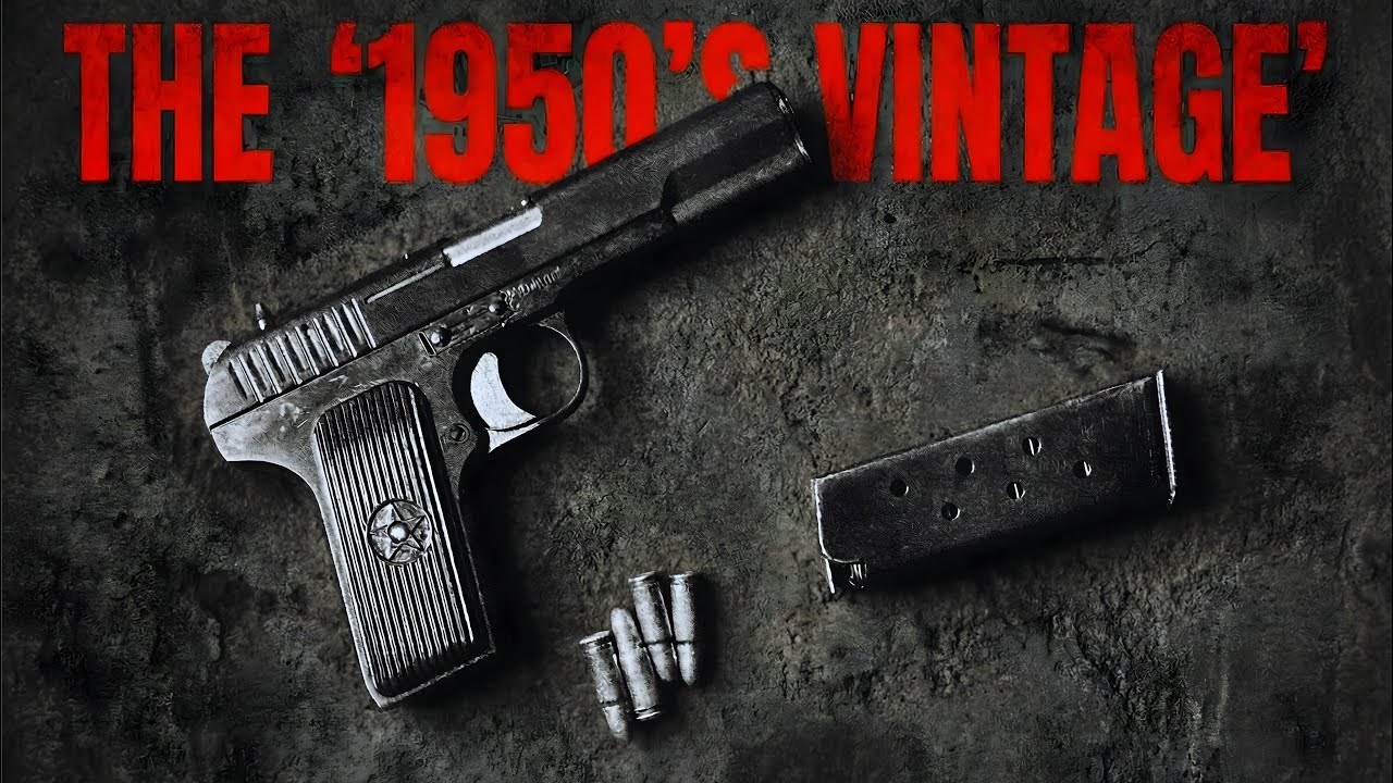  Vintage Tokarev .30 Bore TT Pistol 