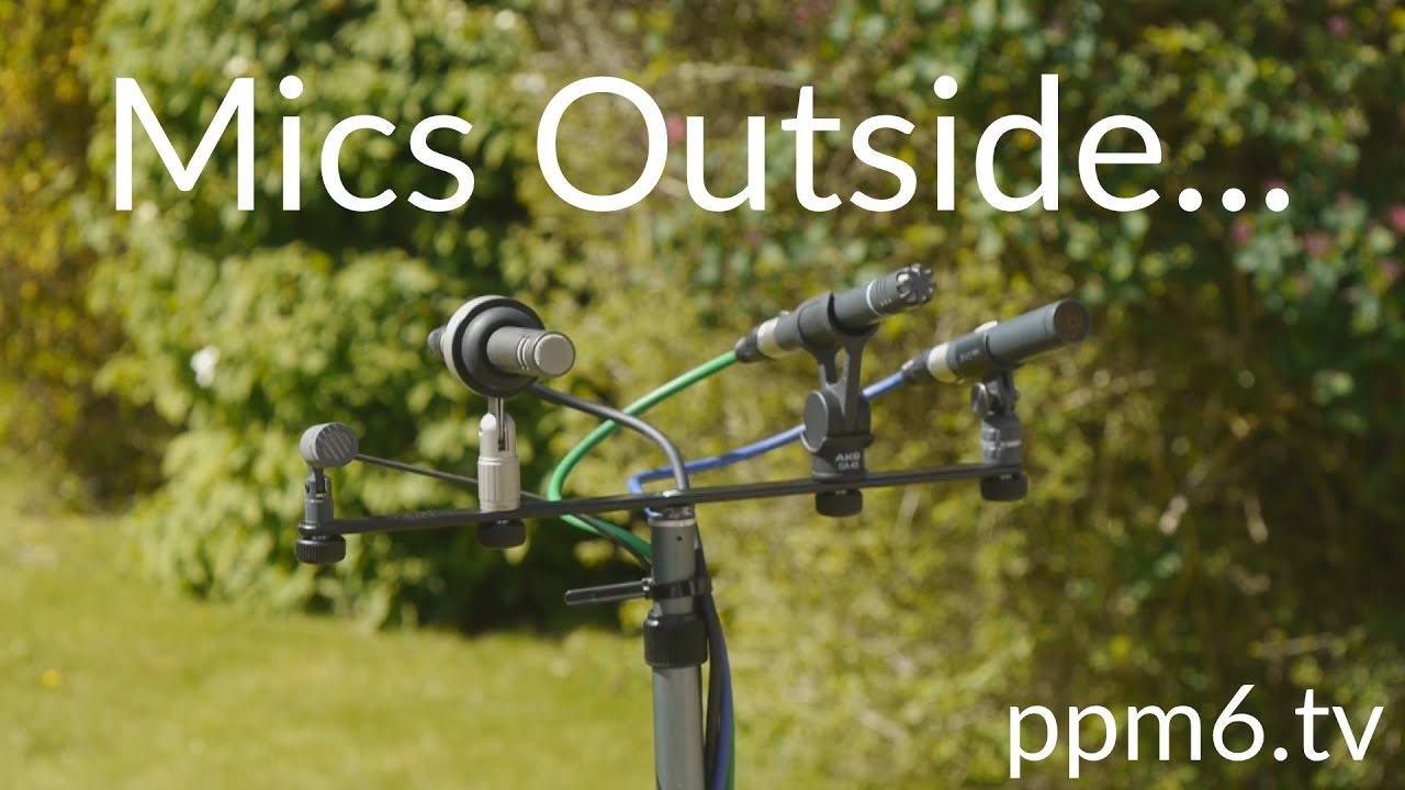 Schoeps, Neumann, Gefell and AKG hypercardioid mics... outside, what if the cheapest was the best?