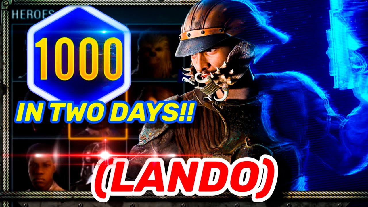 How To MAX Lando In TWO DAYS!! (And keep your soul in the process because it’s pretty easy)