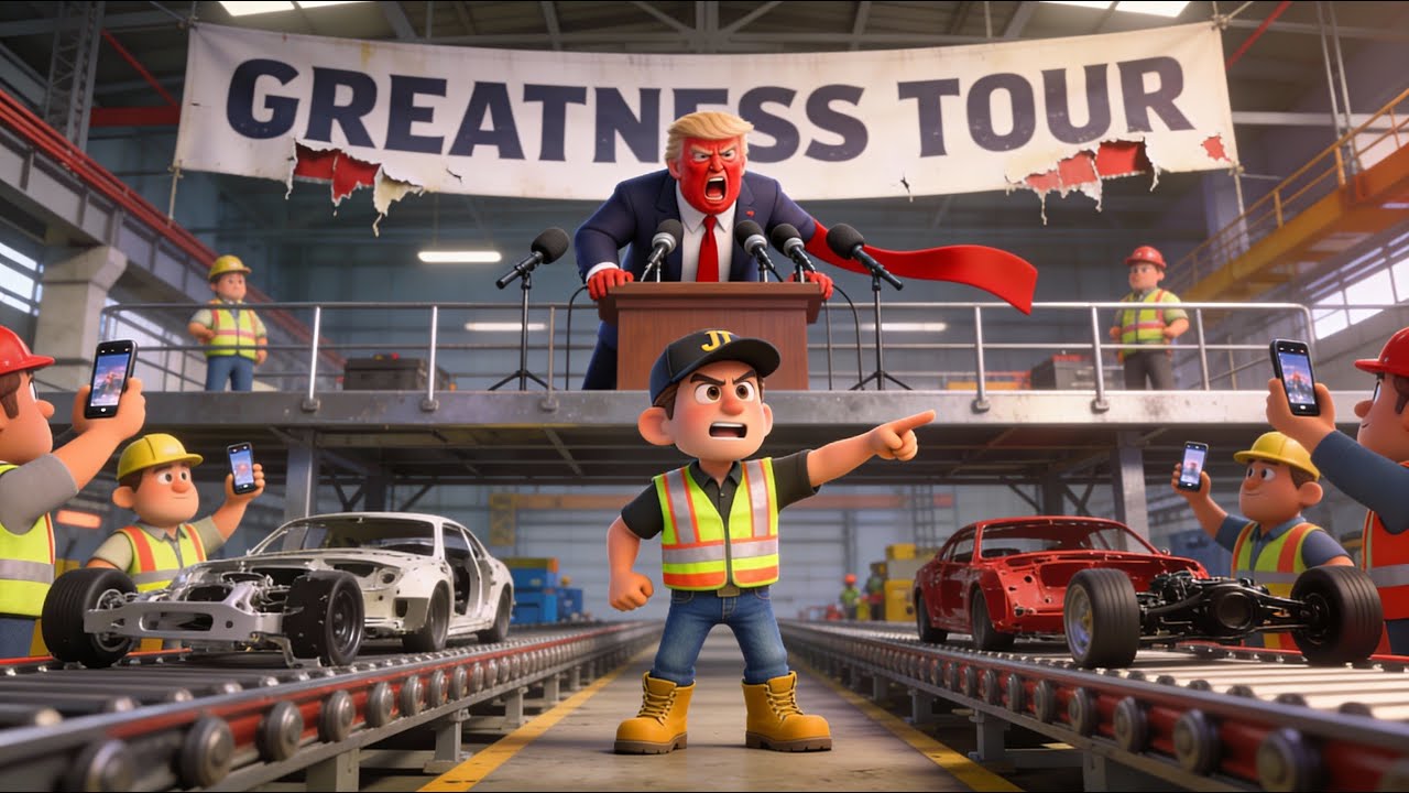 TJ On The Line – Ford Worker Speaks Truth to Power (Johnny Cash‑Style Protest Song)