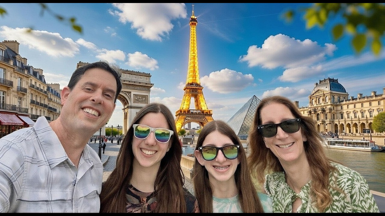 A Perfect Day in Paris with Teens 🇫🇷 | Louvre, Musée d'Orsay & Eiffel Tower Fireworks