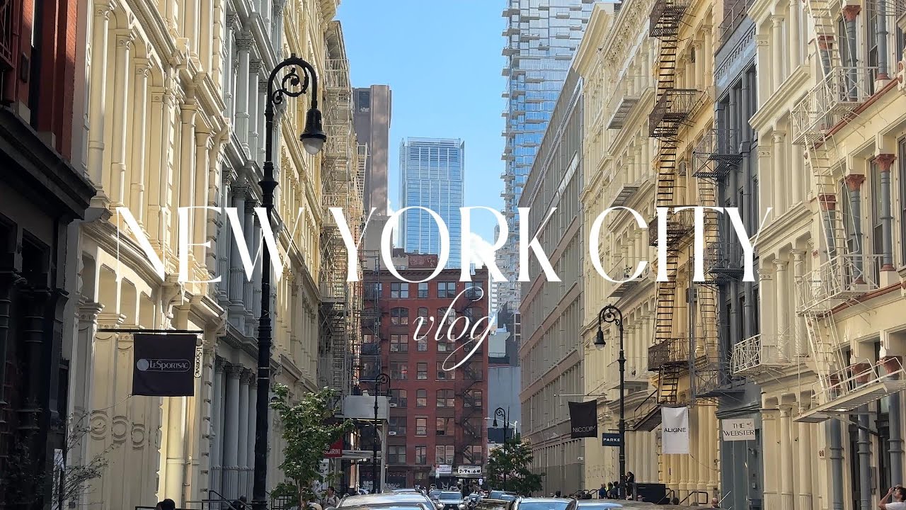 NYC VLOG: 10 days in new york city, shopping, matcha, best bakeries and new york style pizza 🥯🌃🚕🍕