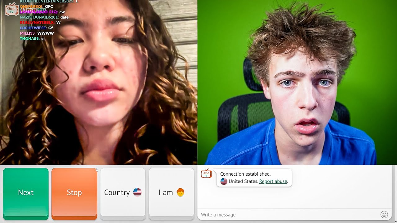going on OMEGLE until i get a GIRLFRIEND