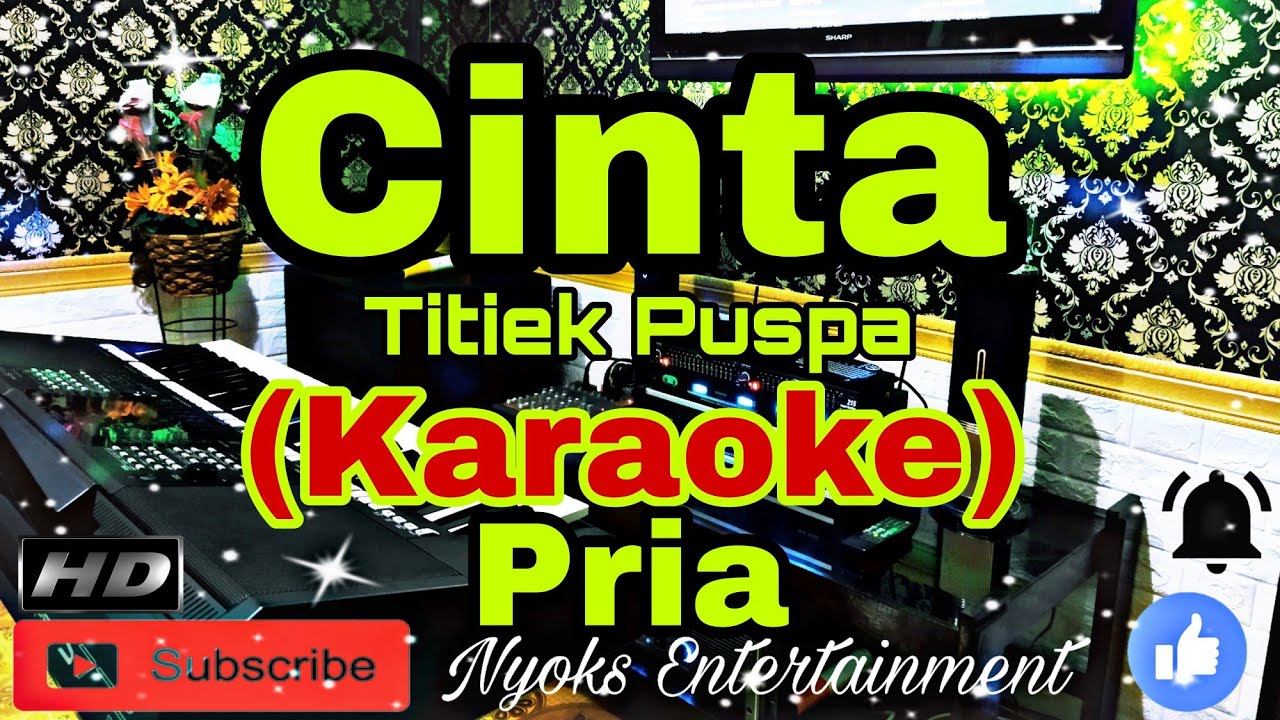 CINTA - Titiek Puspa (Karaoke) Nada Pria || C=DO [Minor]