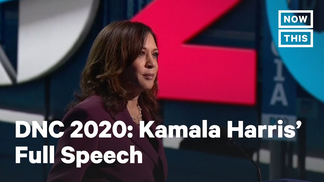 Watch Kamala Harris' Full Speech at the 2020 Democratic National Convention | NowThis