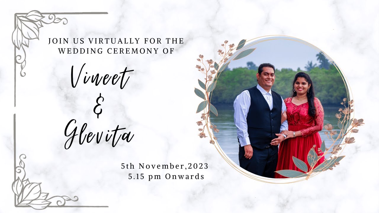Wedding of Vineet and Glevita