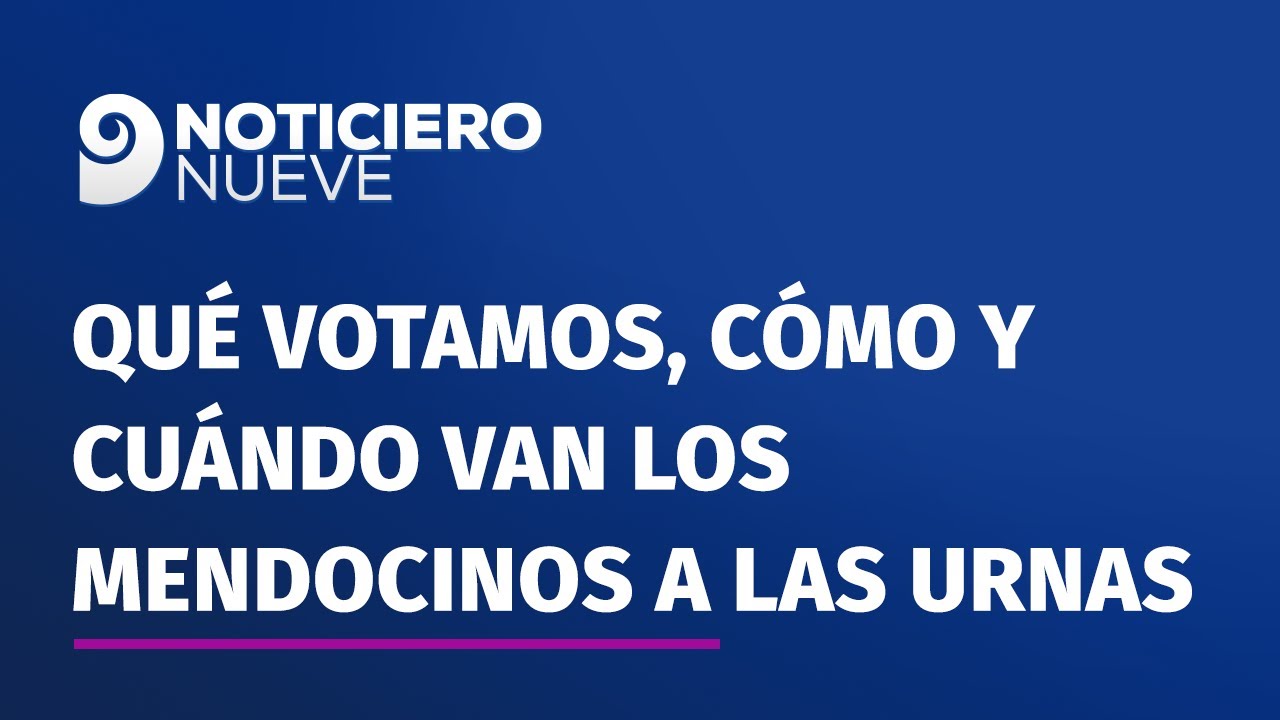 Elecciones 2025:  qué votamos, cómo y cuándo van los mendocinos a las urnas