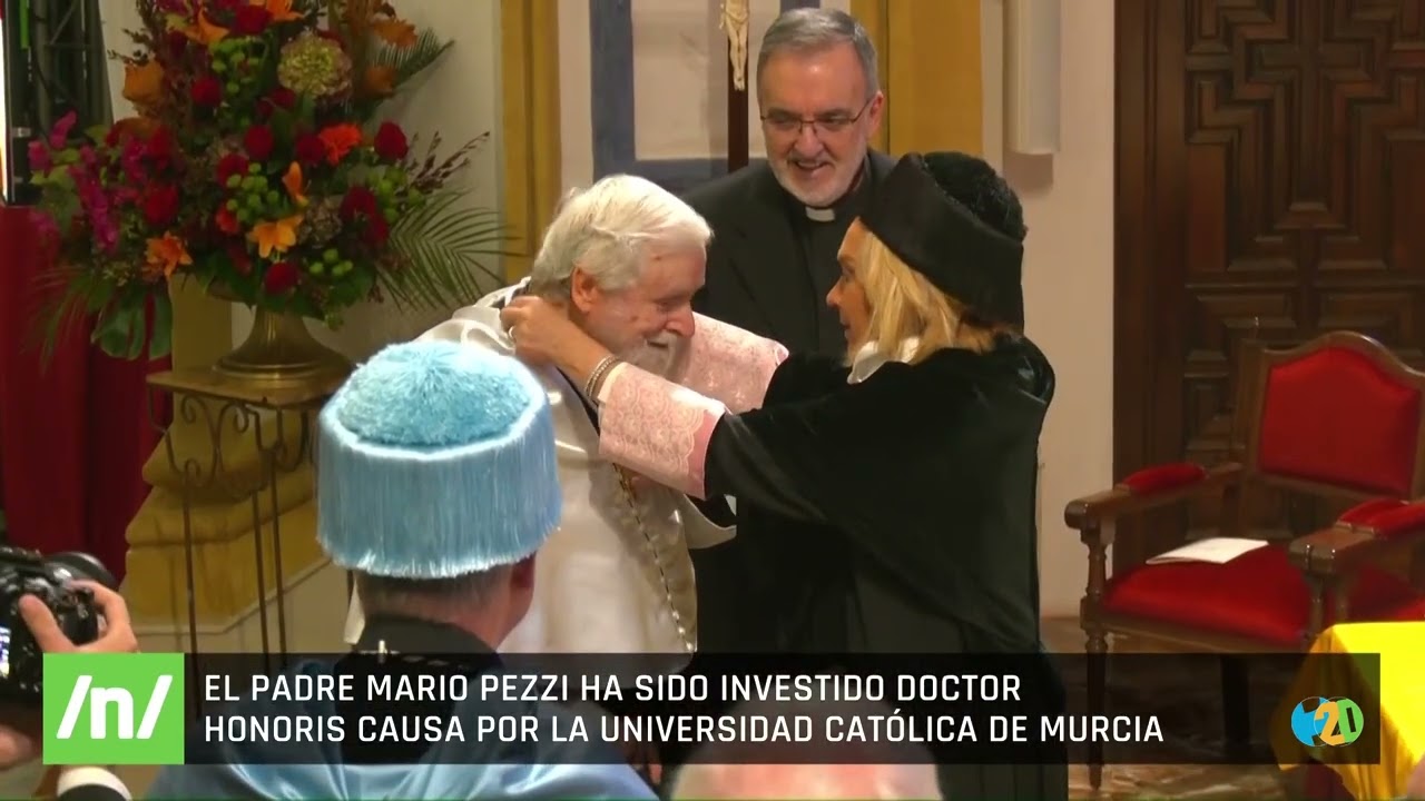 13/11/2025 La UCAM inviste Doctor Honoris Causa al Padre Mario Pezzi