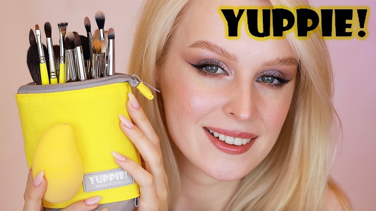 Кисти для макияжа YUPPIE! Brushes | визажист Юлия Пищелина 💛