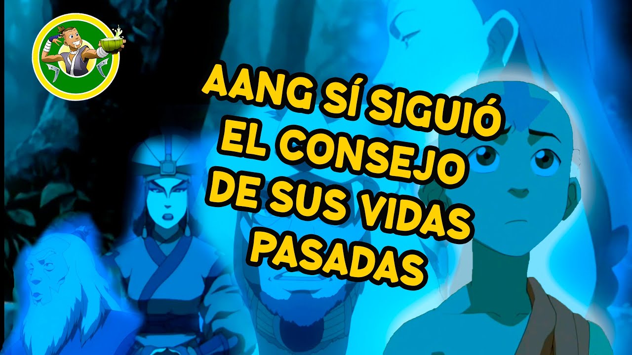 Aang sí siguió el consejo de todos los avatares