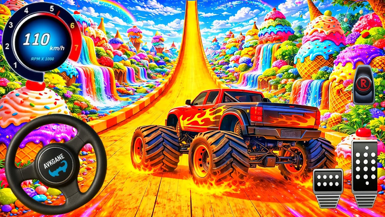 Monster GT Car Stunt Master 3D – Spider-Man Mega Ramp Race Challenge – Android Gameplay 2026