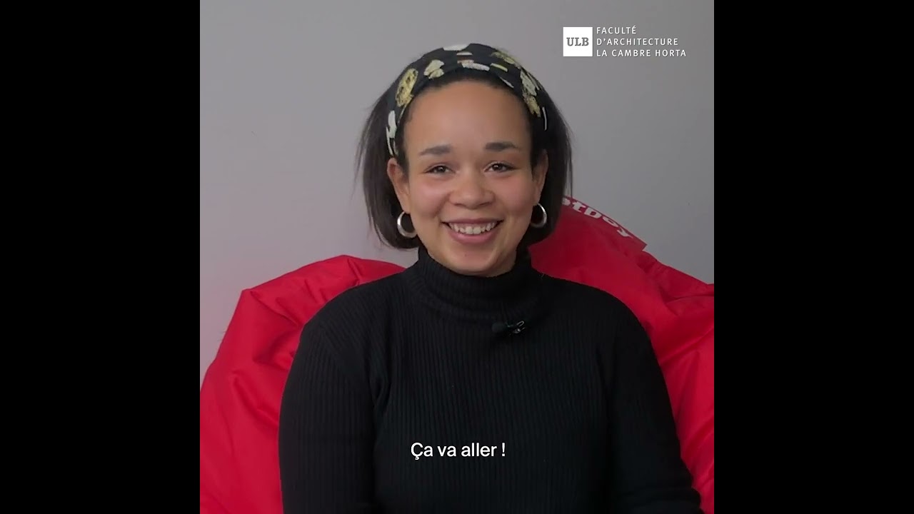 Portrait de Romane Mbao, diplômée de la Faculté d’Architecture de l’ULB en 2020