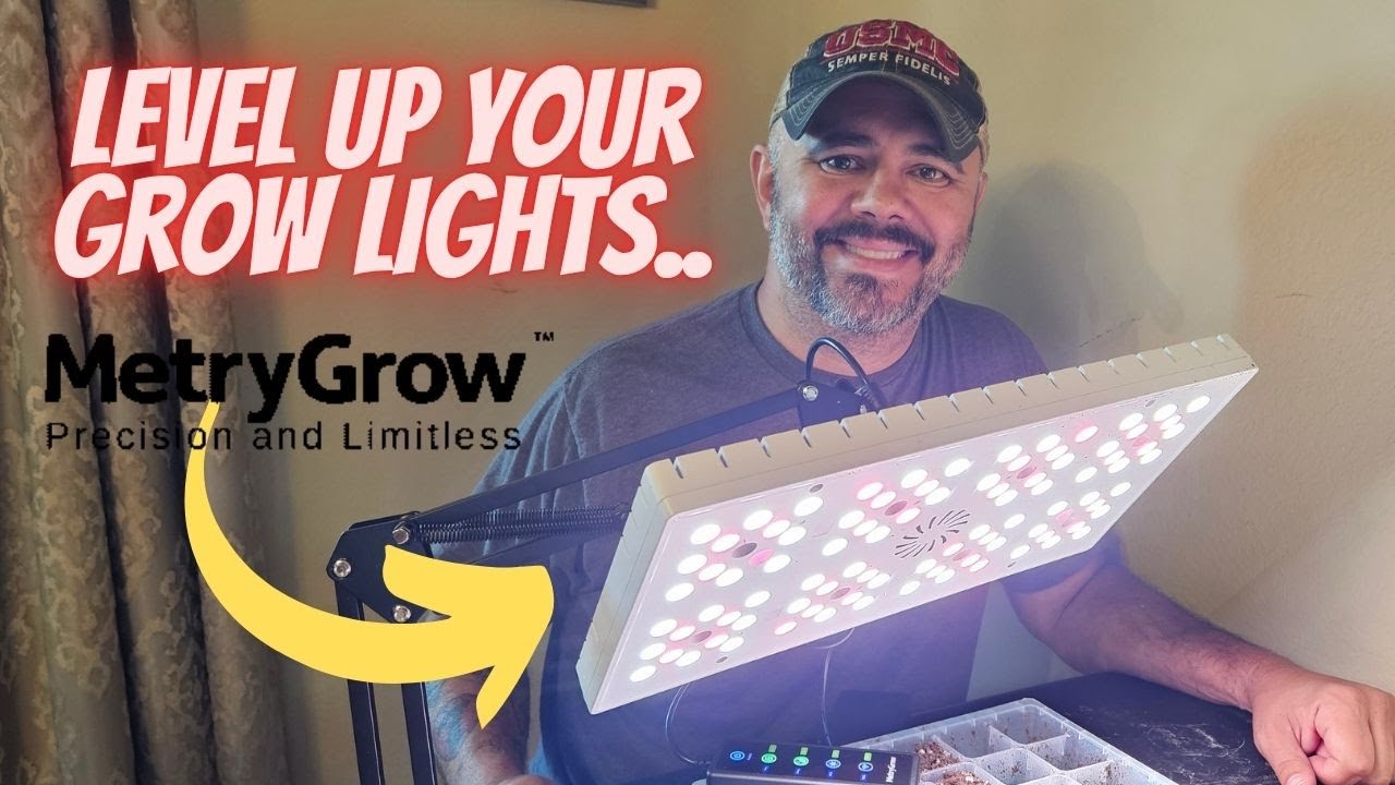 MetryGrow Grow Light System, Game Changer || DHBG
