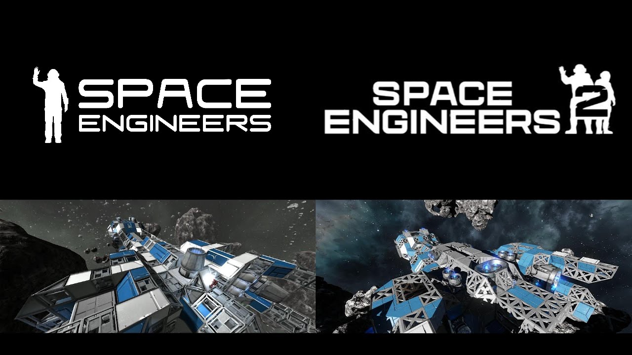 Space Engineers 1 Alpha Footage Recreated In Space Engineers 2