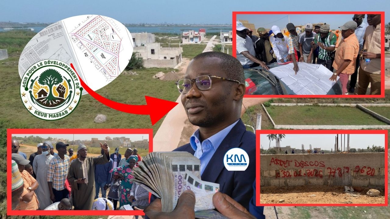 Scandale foncier à Keur Massar Nord : terrain 11millions…AGIR et Cie accusent