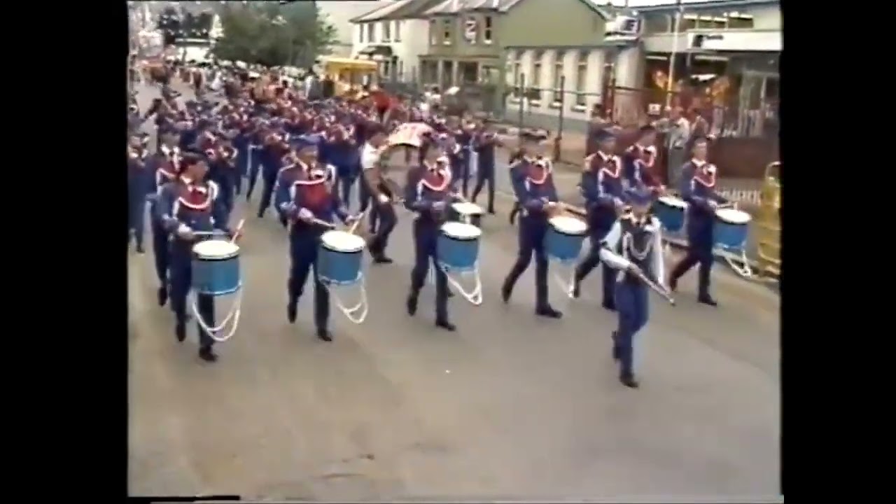 Kilcluney Volunteers Flute Band @ Lurgan 12th 1987