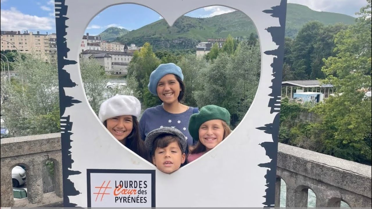 Postcard from Lourdes - Our Family Trip