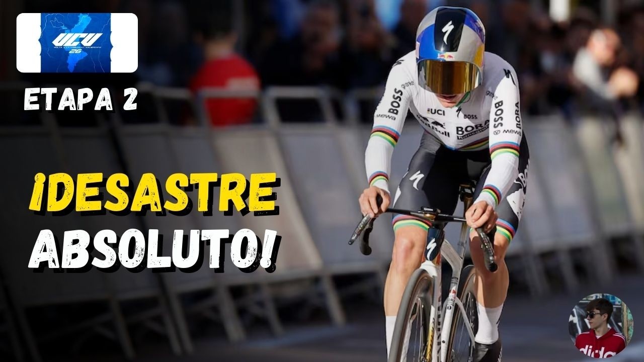 EVENEPOEL GANA EN EL DRAMA DE LA VOLTA | ETAPA 2 VOLTA A LA C. VALENCIANA 2026