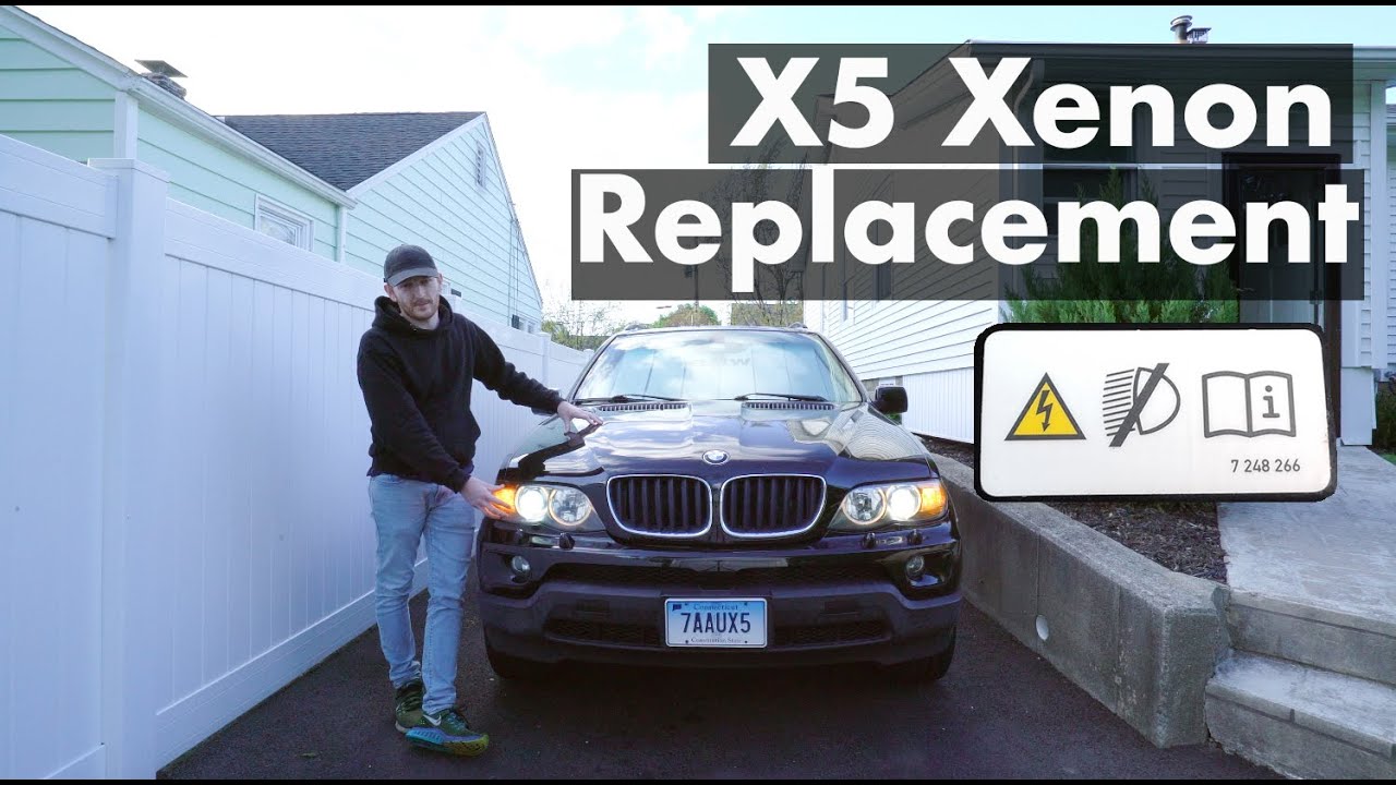 Как заменить ксеноновую лампу на BMW E53 X5 D2S