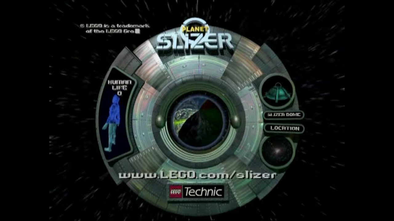 Rare UK Teaser Slizer TV Commercial (Throwbots) - LEGO 1999