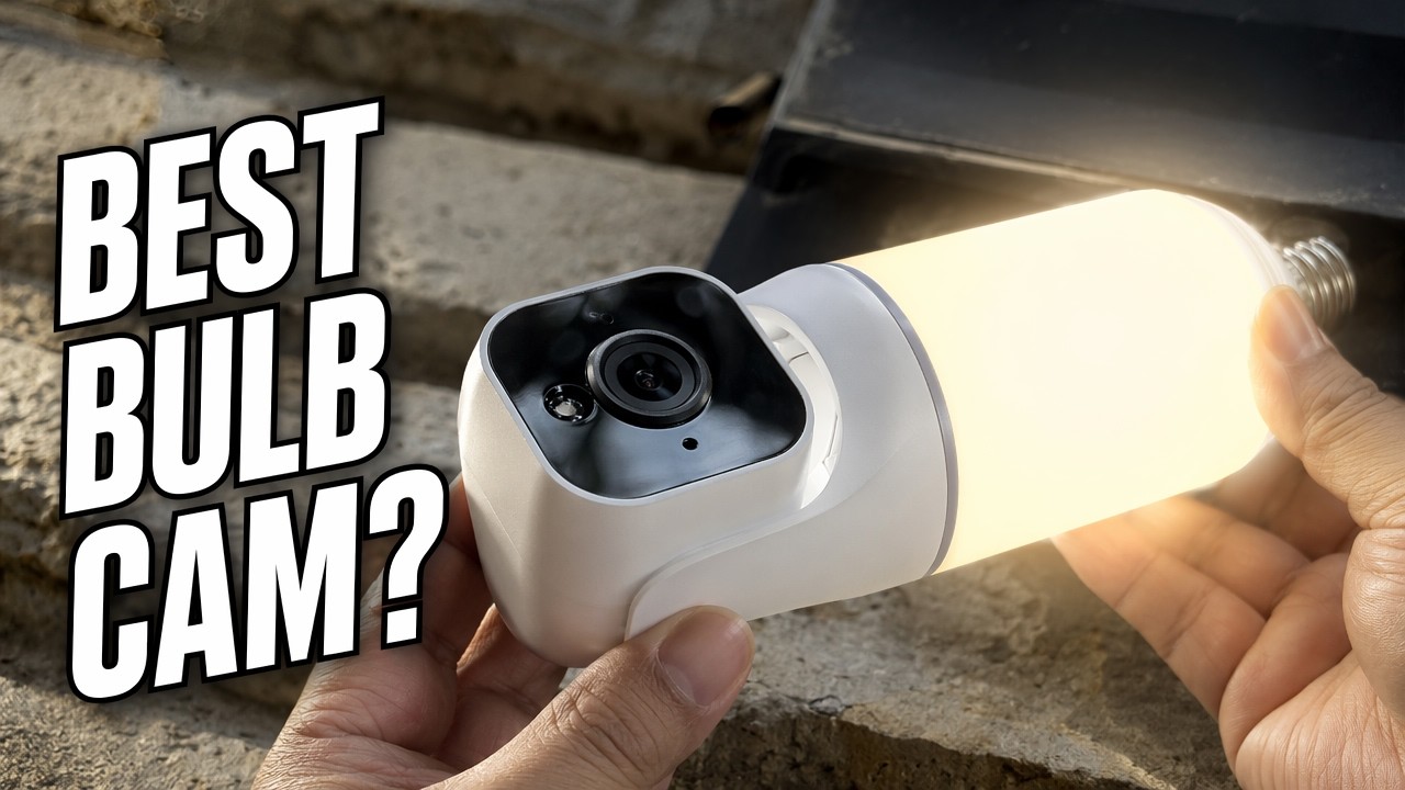 The Light Bulb Security Camera I've Been Waiting For!