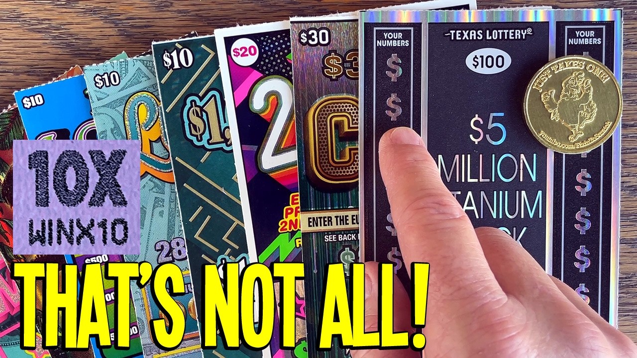 10X! and THAT'S NOT ALL! $260 Lottery Tickets