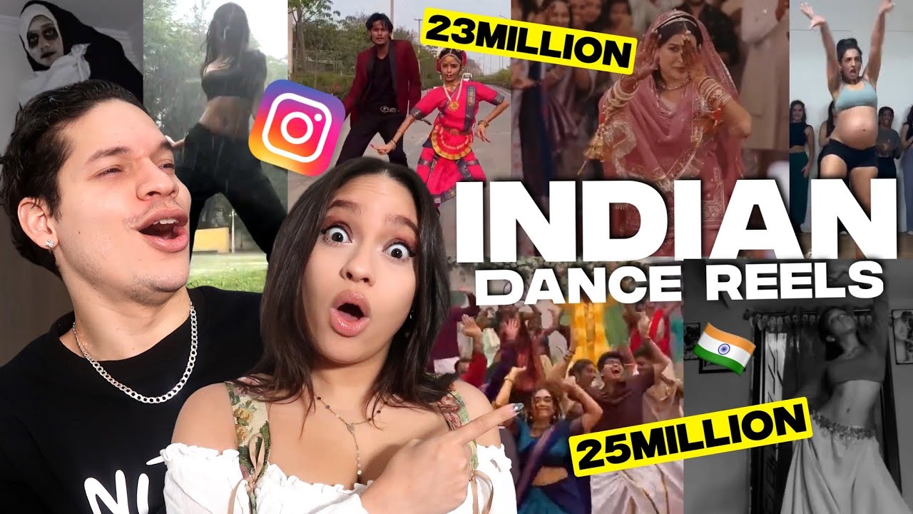 Indian Instagram has the best DANCERS.... Latinos react to Indian DANCERS that went viral on REELS!