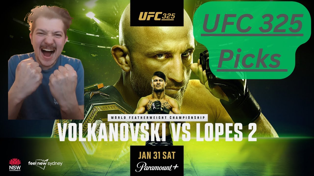 UFC 325 Predictions BANG