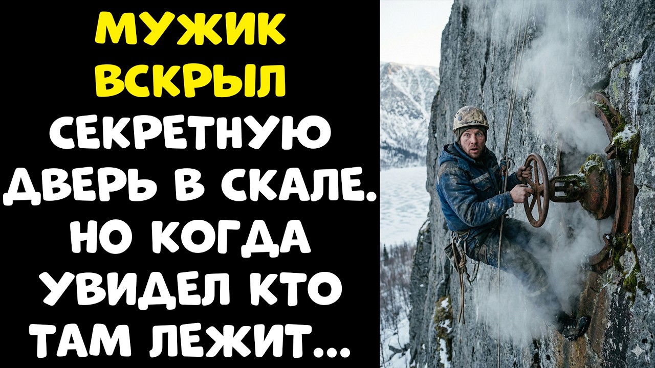 Мужик вскрыл секретную дверь в Хибинах, а когда зашел — обомлел...