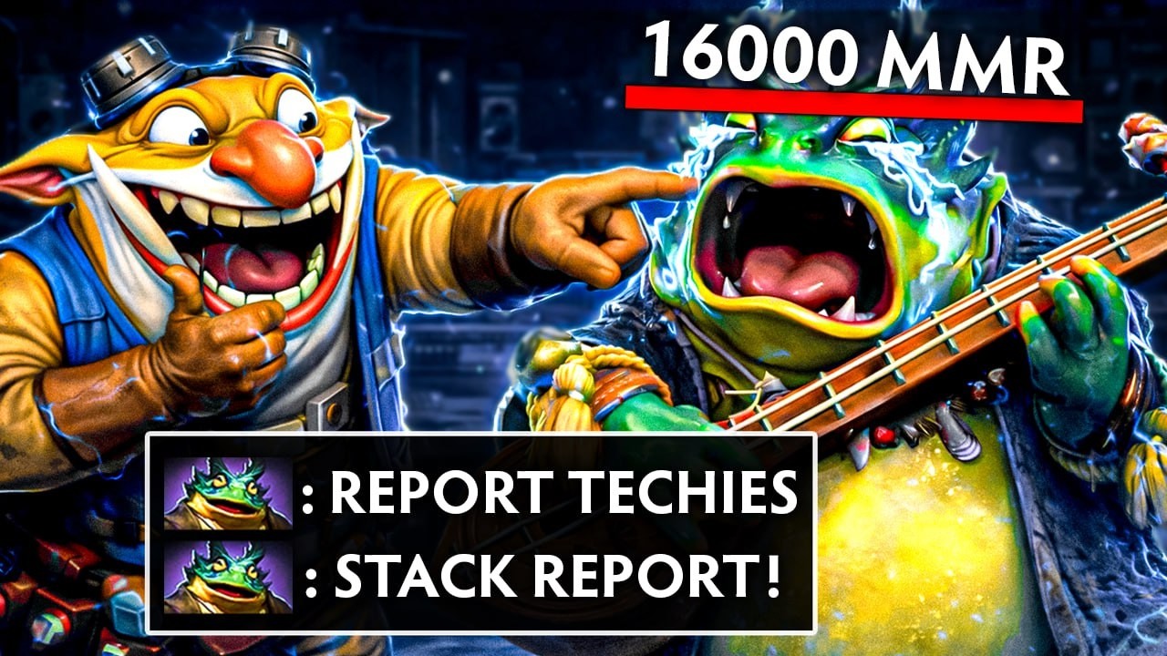 Techies Official just made 16K+ MMR players sweat even harder🔥
