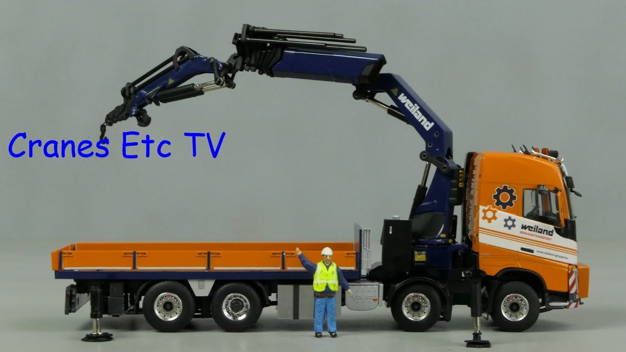 WSI Volvo FH4 + Palfinger 'Weiland' by Cranes Etc TV