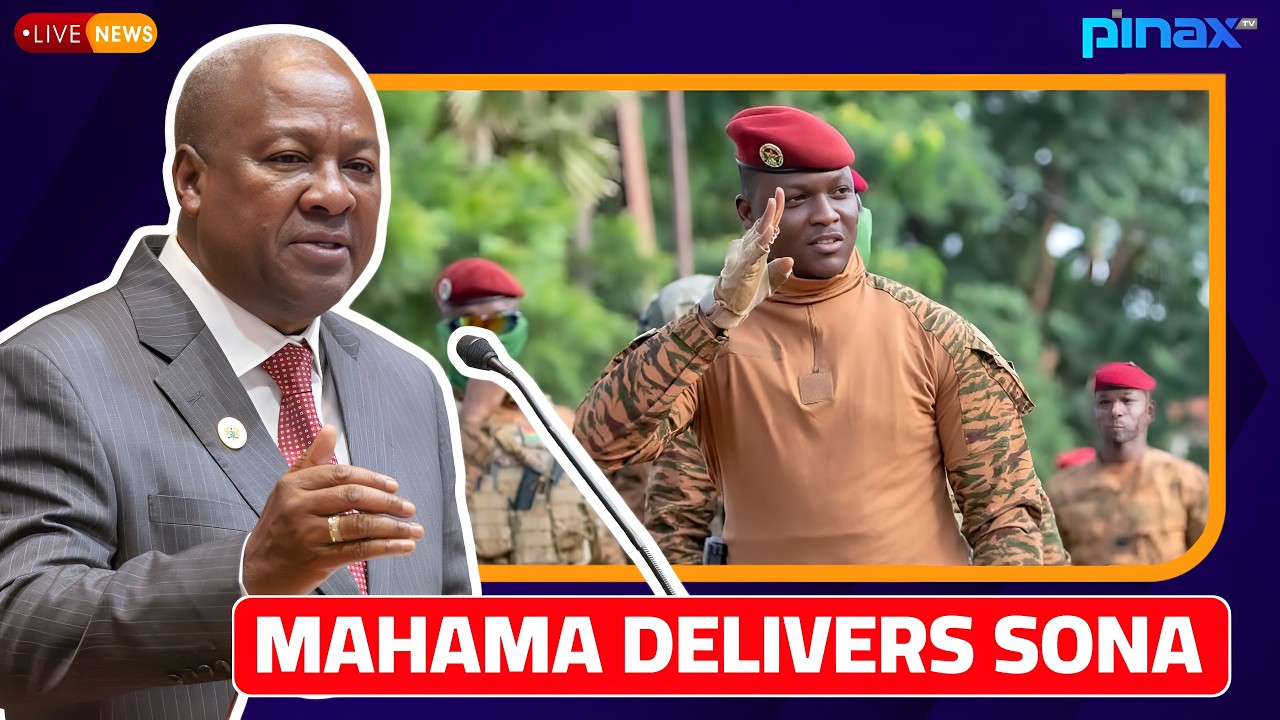 🚨 Prez Mahama STORMS Parliament to Deliver Powerful State of Address on Terrorist Attack in Ghana!