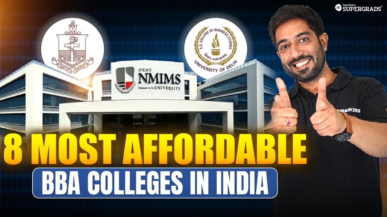 Top 8 BBA Colleges in India You Can Afford Without a Loan! [2025 Update]