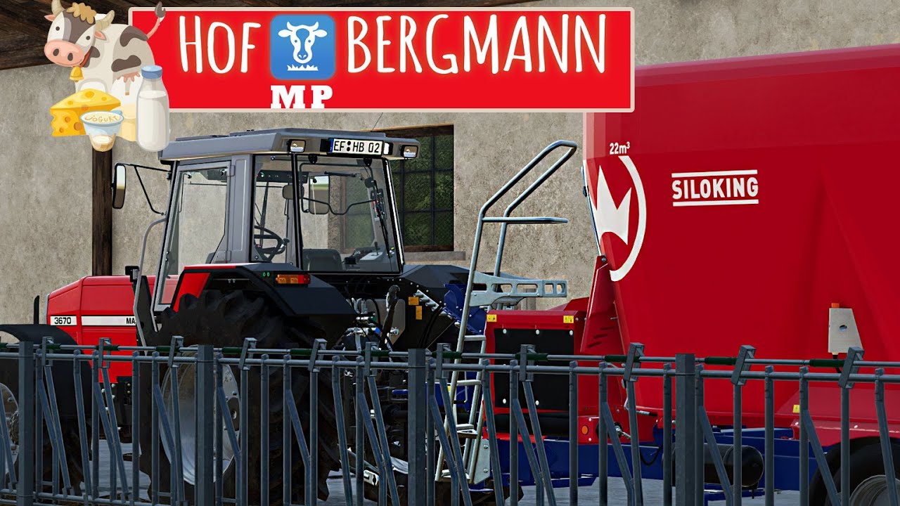 LS22 HOF BERGMANN [MP] #11: Neuer Mischfutter Wagen für die TMR Herstellung | FARMING SIMULATOR 22