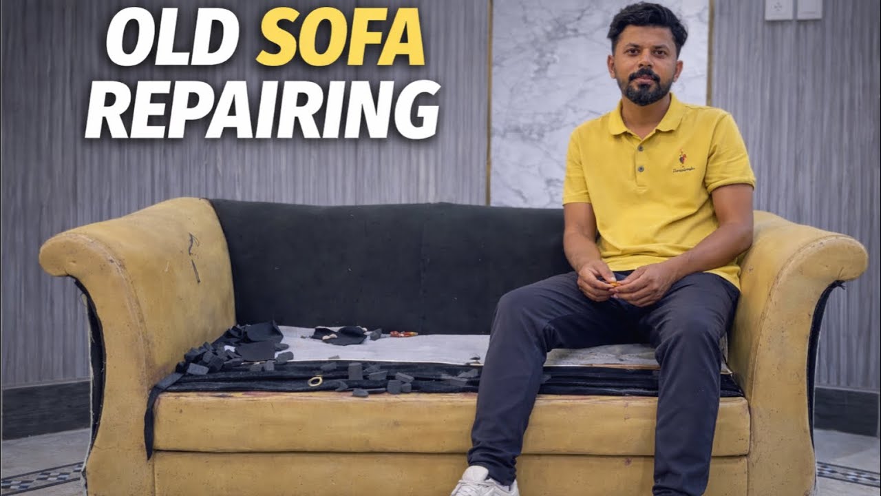 This Sofa Was Going to Scrap… Then This Happened 😱
