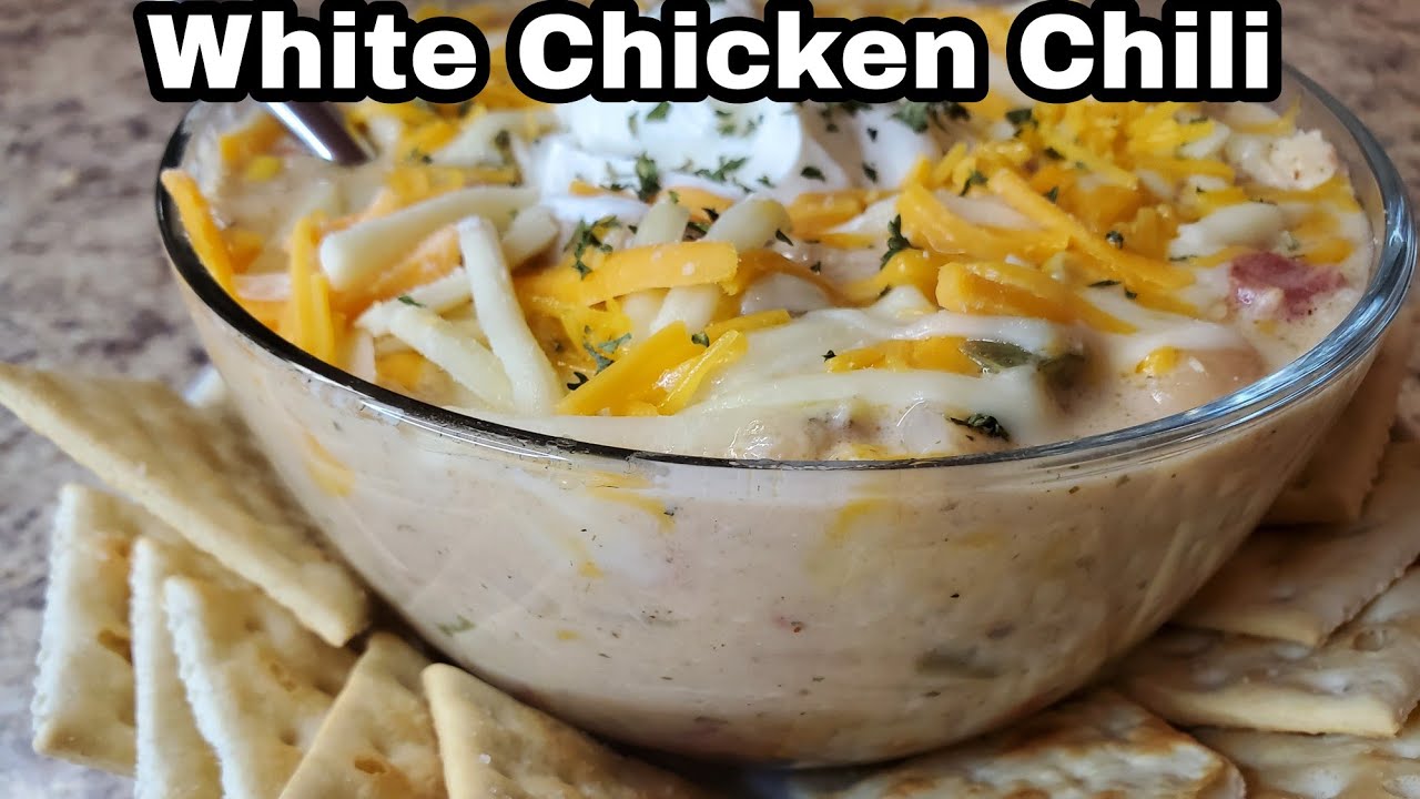White Chicken Chili #easydinner