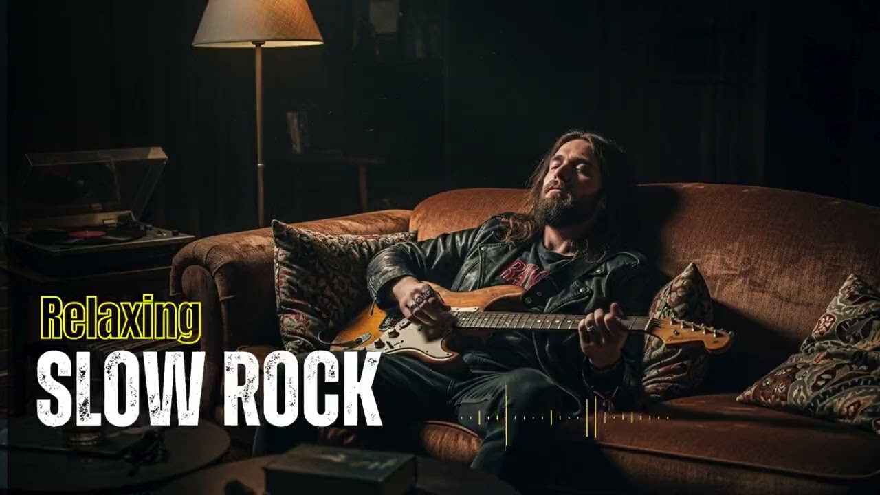 Relaxing Slow Rock Music | Calming Guitar Melodies