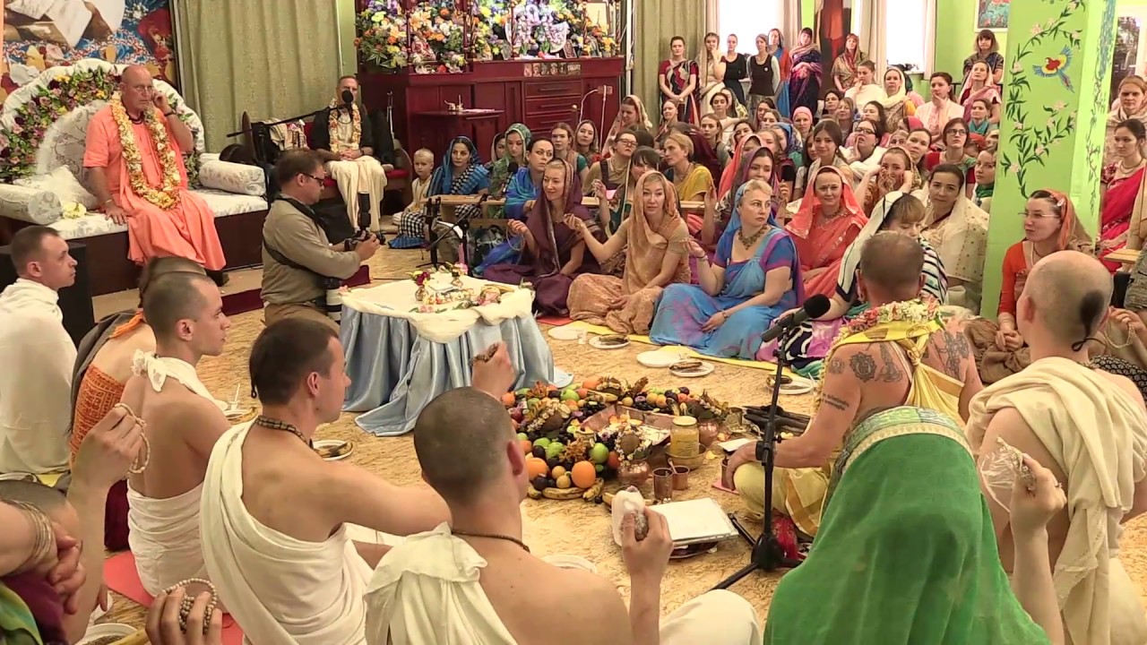 Initiation. Indradyumna Swami St. Petersburg 06.05.2018