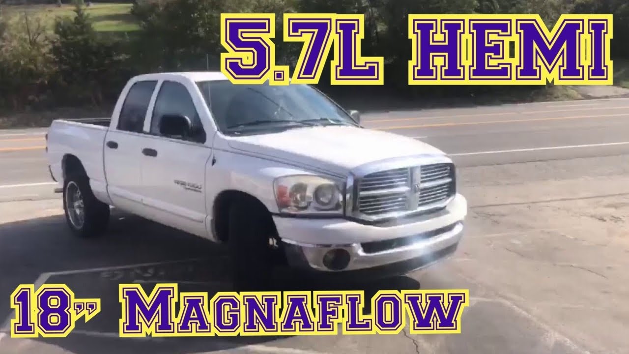 2006 Dodge Ram 5.7L EXHAUST w/ 18