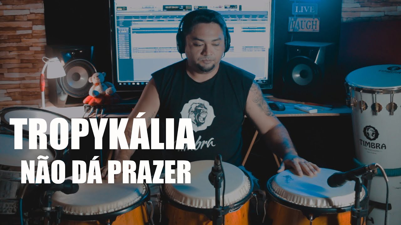 NÃO DÁ PRAZER || FORROZÃO TROPYKÁLIA || PERCUSSÃO COVER || AntonioChina