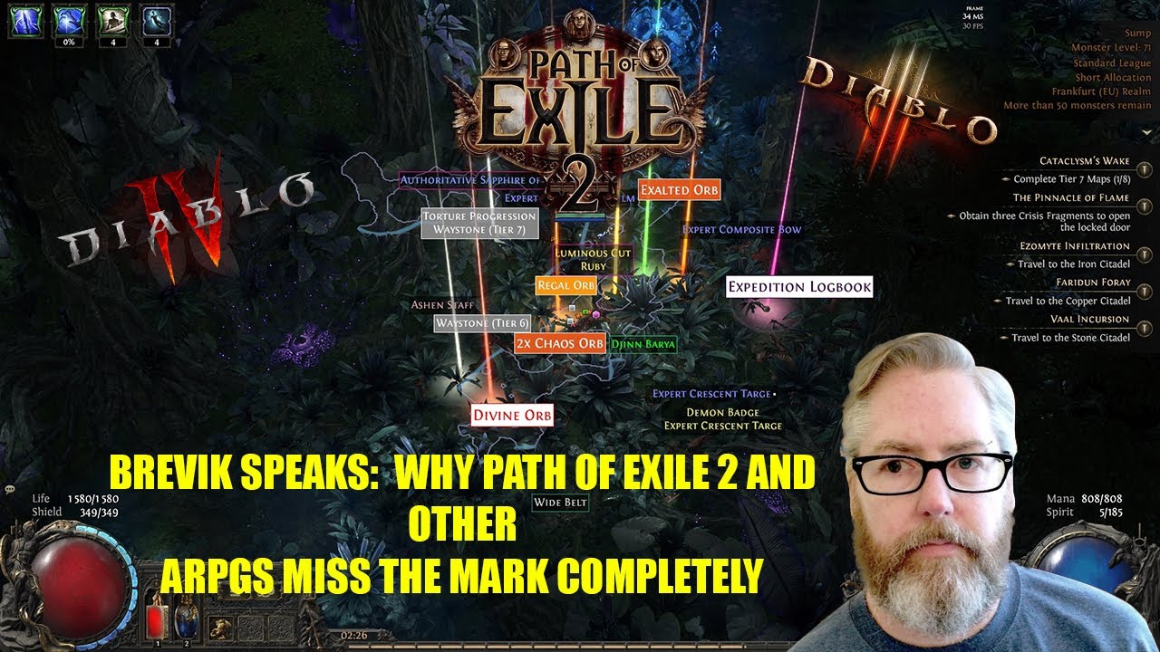 Diablo Creator David Brevik Slams Modern ARPGs: Why Path of Exile 2 & Diablo 4 Miss the Mark