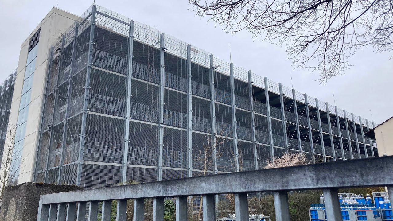 2018 Thyssenkrupp Aufzug in Parkhaus In münchen Schertlinstraße 12