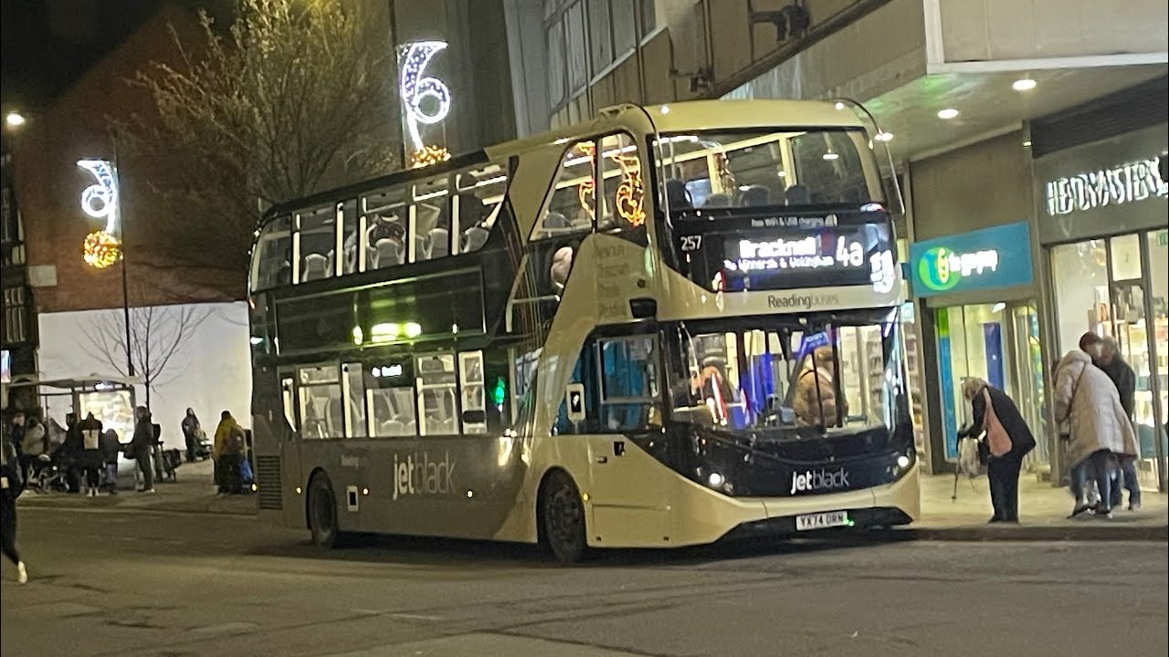 Reading Buses Enviro400City 257 (YX74 ORN) On Route 4a To Bracknell