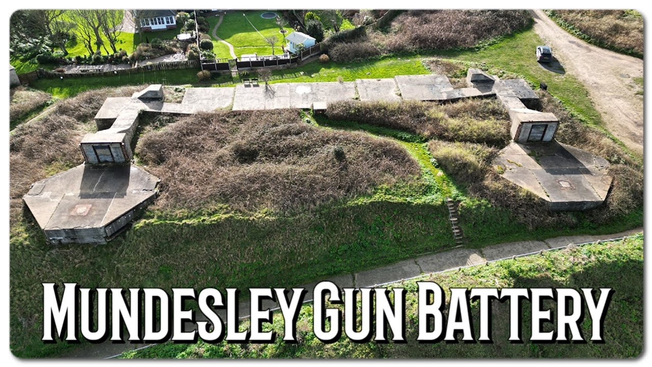 Norfolk WWII ABANDONED Gun Emplacement Battery. Mundesley.