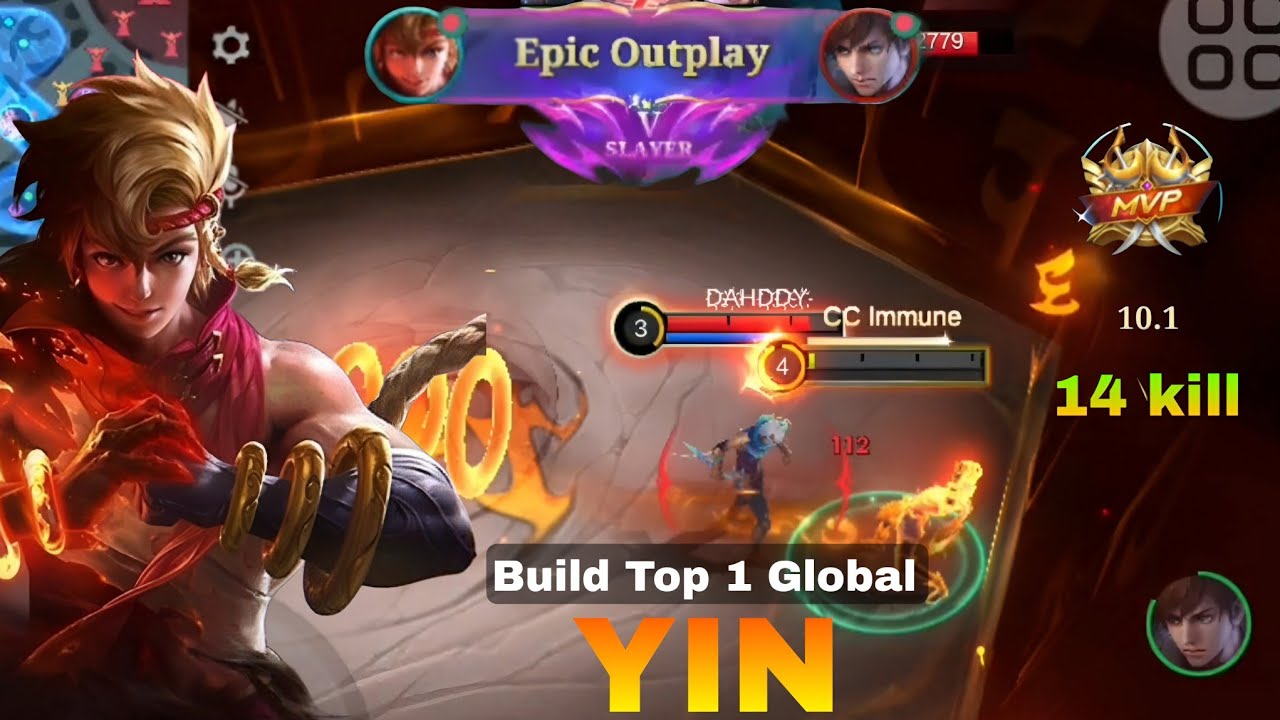 Last season!! - Build Top 1 Global Yin ~ MLBB