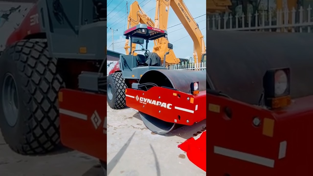 Best Roller for Road construction Dynapac #shorts