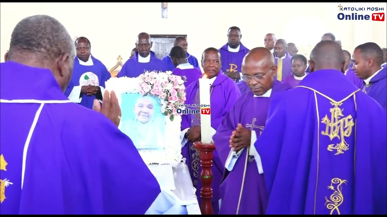 MAPADRE, MASISTA NA WAOMBOLEZAJI WALIVOAGA MWILI WA MAREHEMU MELANIA MAMA WA PD.DR. VICTORIN SALAME