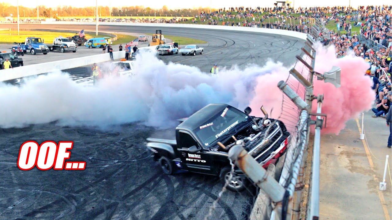 Cleetus and Cars INDY FULL Burnout Contest!!! (Via @ProjectPriime )