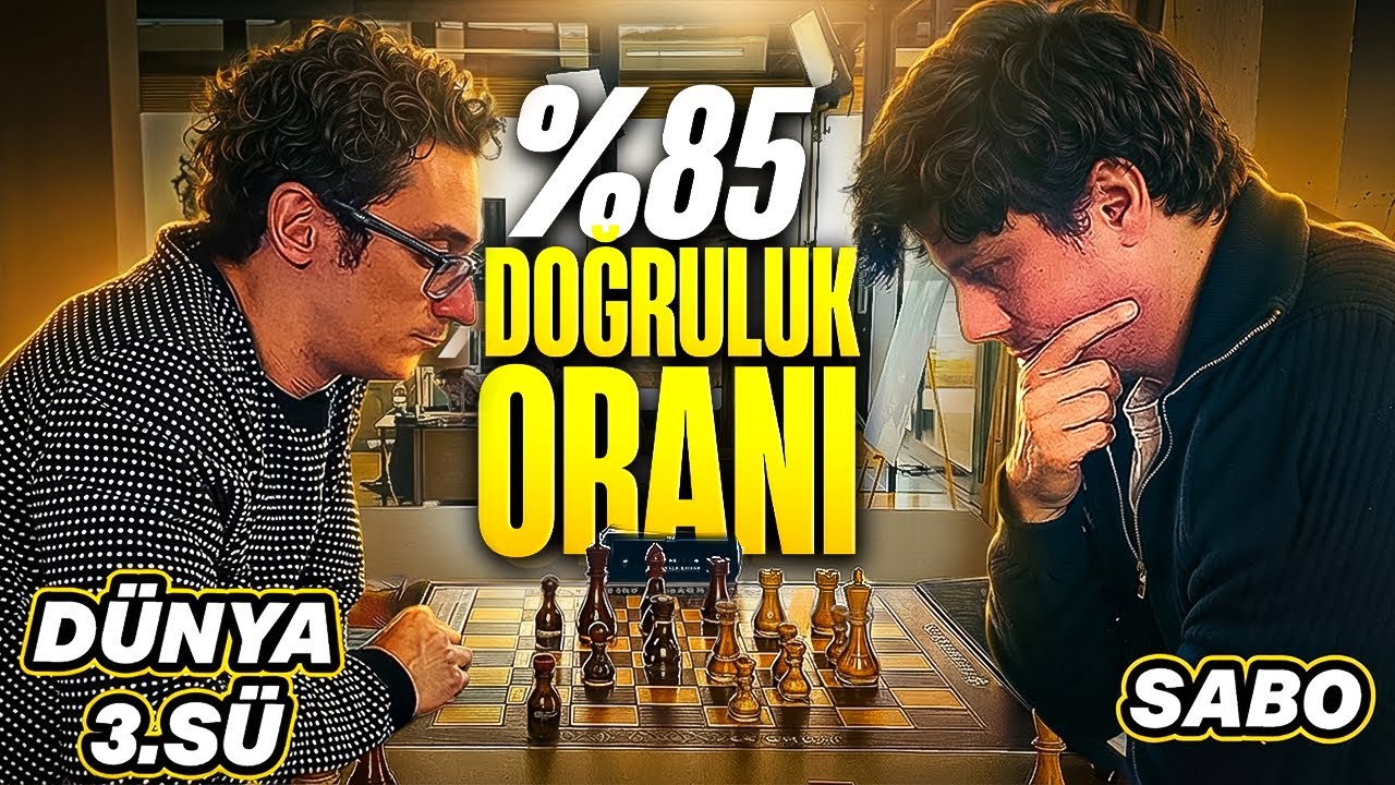 DÜNYA 3.SÜNE MEYDAN OKUDUM! | Sabri Can Onay Yontar vs. Fabiano Caruana