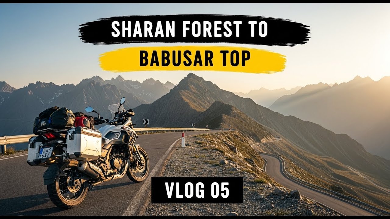 Sharan Forest to Babusar Top Ride | RX3 Northern Pakistan Vlog 05